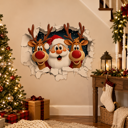 😍Santa Claus Wall Sticker