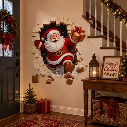 😍Santa Claus Wall Sticker
