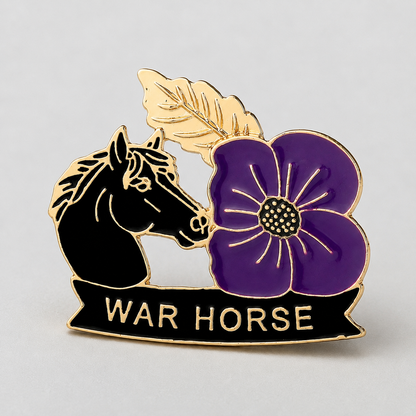 Limited Edition War Horse Purple 111th Anniversary Remembrance Brooch