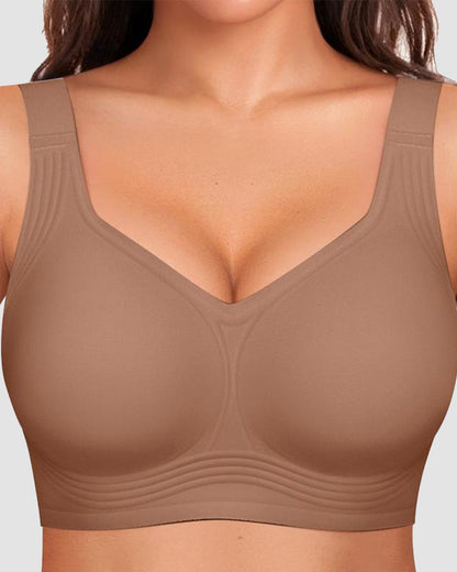 Wireless Silky Invisible Support Bra