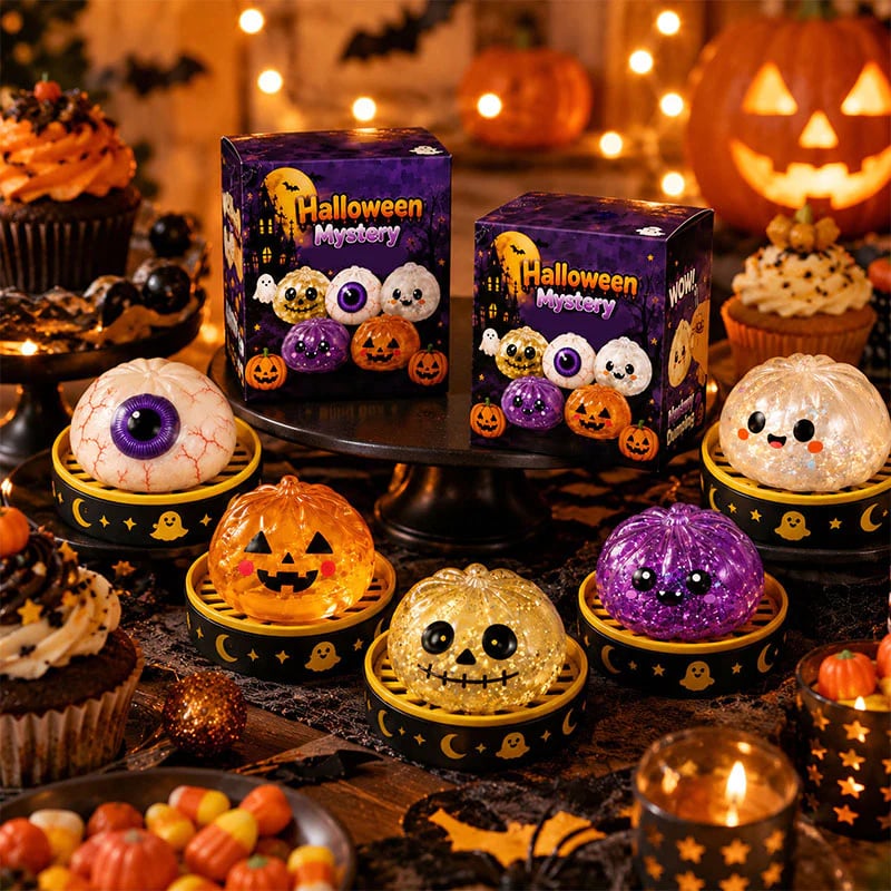 🔥LAST DAY 49% OFF🎃💜Halloween Dumpling Squeeze Squishy Toy