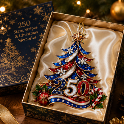 🎉Last Day 50% OFF🌲USA 250th Anniversary Christmas Ornament