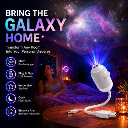 🔥LAST DAY 49% OFF - ✨Plug-and-Play HD Star Projecto