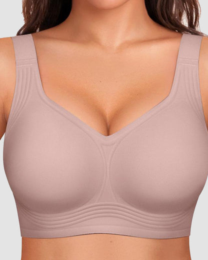 Wireless Silky Invisible Support Bra