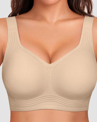 Wireless Silky Invisible Support Bra