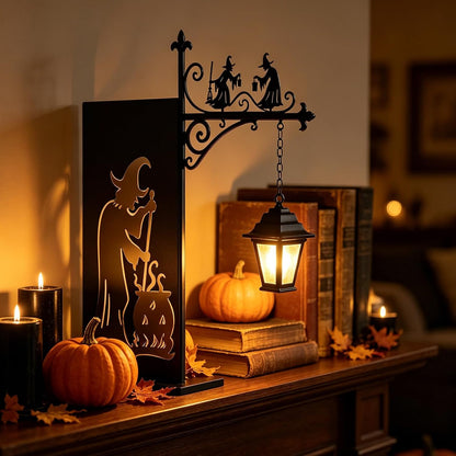 Library Lanterns -Cozy Reading Nook Shelf Decor