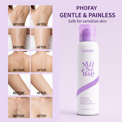Gentle & Painless Hair Removal Cream Duo for Sensitive Skin