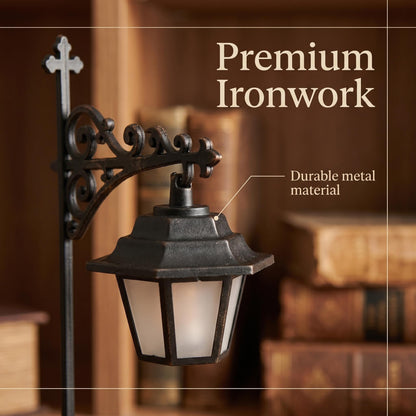 Library Lanterns -Cozy Reading Nook Shelf Decor