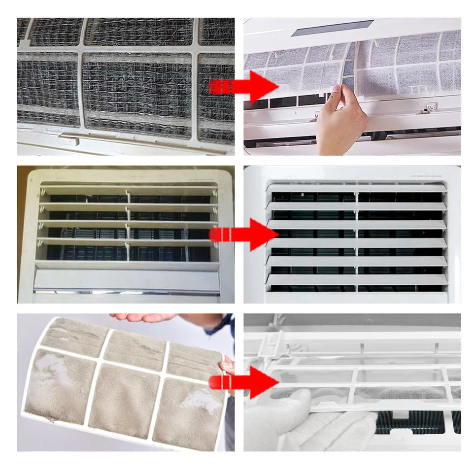Air Conditioner Cleaner Foam Spray, 60ml AC Coil, Radiator, Fan Blade & Vent Deep Cleaning Deodorizer
