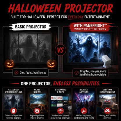 👻Halloween window projector