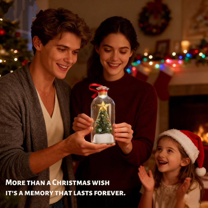 🎅🎄A Christmas Sale -Recordable Christmas Tree Message In A Bottle