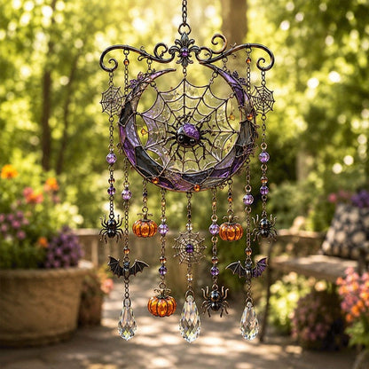 Halloween-Themed Crystal Wind Chime