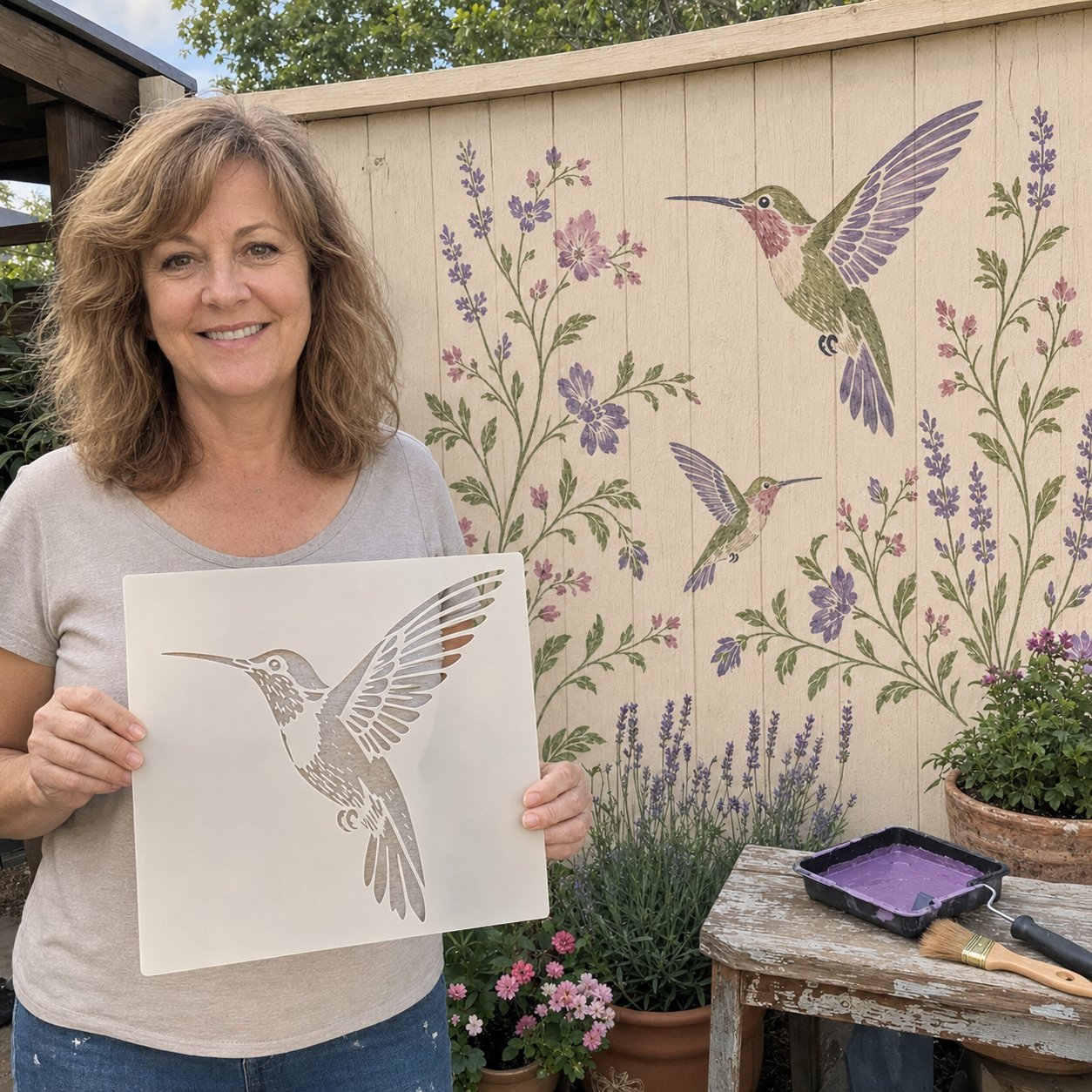 💥 LAST DAY 49% OFF – 🌿 Garden Wall Stencil™ Collection | 9 Reusable Mural Designs for Walls, Fences, Porches & Creative Outdoor Makeovers 🎨✨