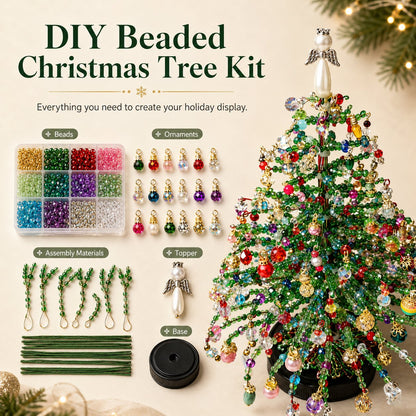 🎄🔥 Last Day 49% OFF✨DIY Beaded Christmas Tree Kit🎅