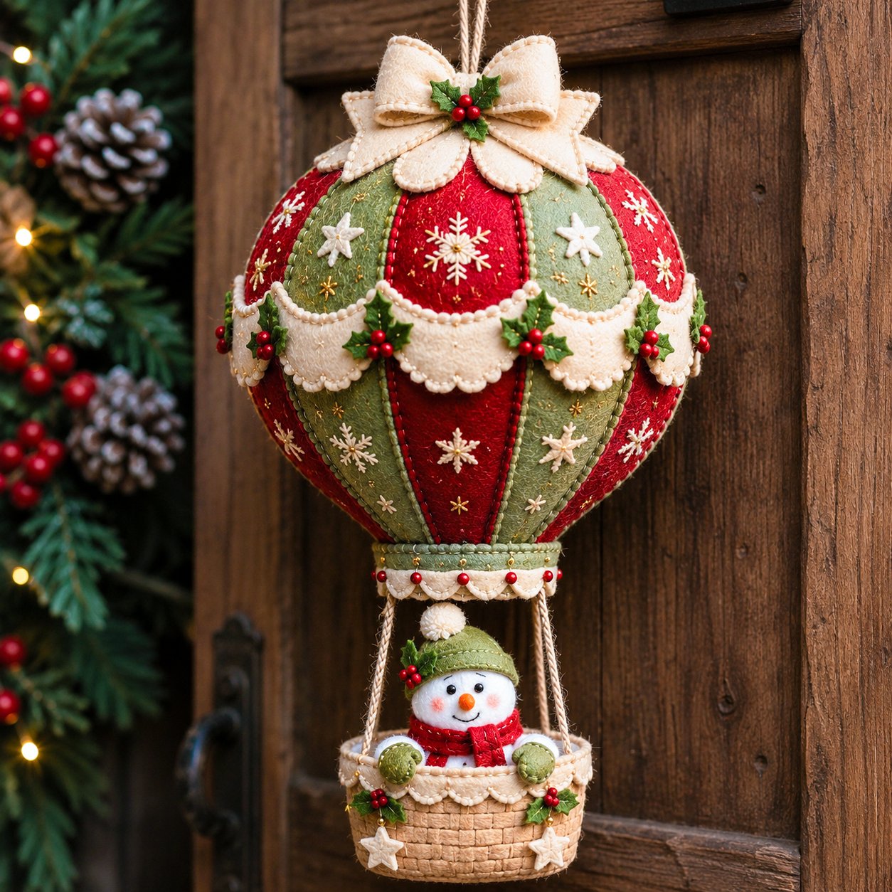 🎈LAST DAY 49% OFF - 🎈Christmas Hot Air Balloon Hanging DIY Kit