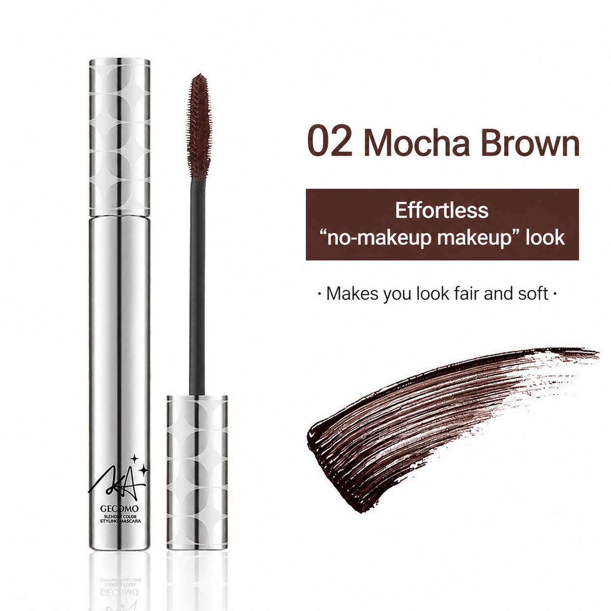 Waterproof Mascara forLong-Lasting 24-HourThick & Well-Defined Lashes