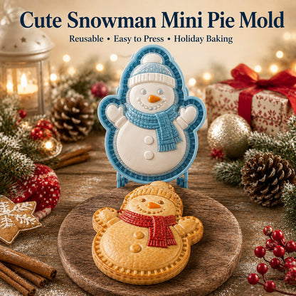 ⏳ Last Day 49% OFF – 🎄 9-Design Christmas Mini Pie Mold Collection🥧✨