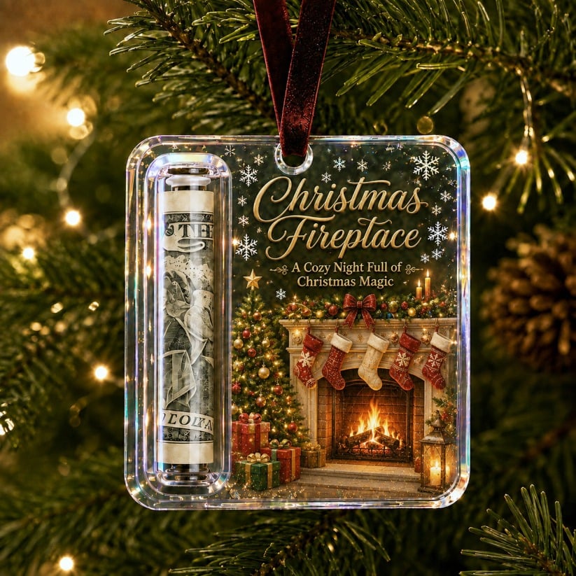 🔥Last Day 49% OFF - ✨🎄Christmas Cash Gift Holder Ornament