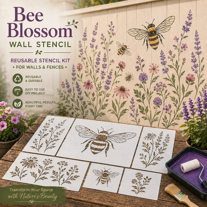 💥 LAST DAY 49% OFF – 🌿 Garden Wall Stencil™ Collection | 9 Reusable Mural Designs for Walls, Fences, Porches & Creative Outdoor Makeovers 🎨✨