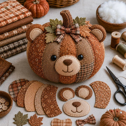 🔥HOT SALE🔥Last Day 49% OFF - DIY Animal Pumpkin Sewing Kit🎁