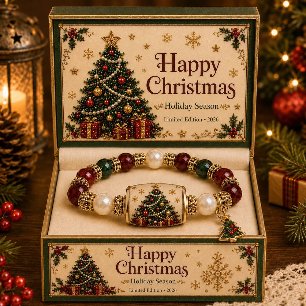 💥 Last Day 49% OFF – 🎄 Christmas Magic Collection Bracelet — Limited Edition