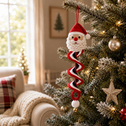 🔥Last Day 49% OFF✨Crochet Snowman Spiral Ornament DIY Kit