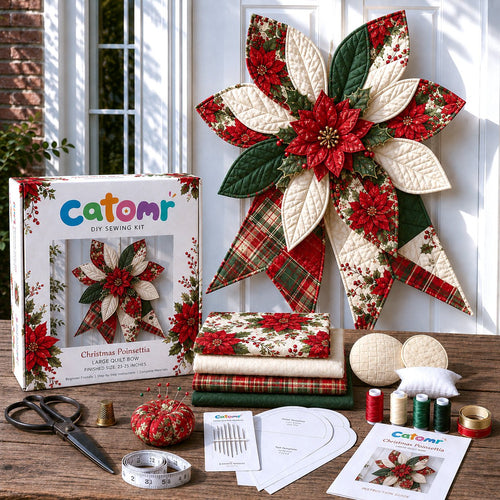 🔥Last Day 50% OFF- Large Patchwork Bow Sewing Kit💕