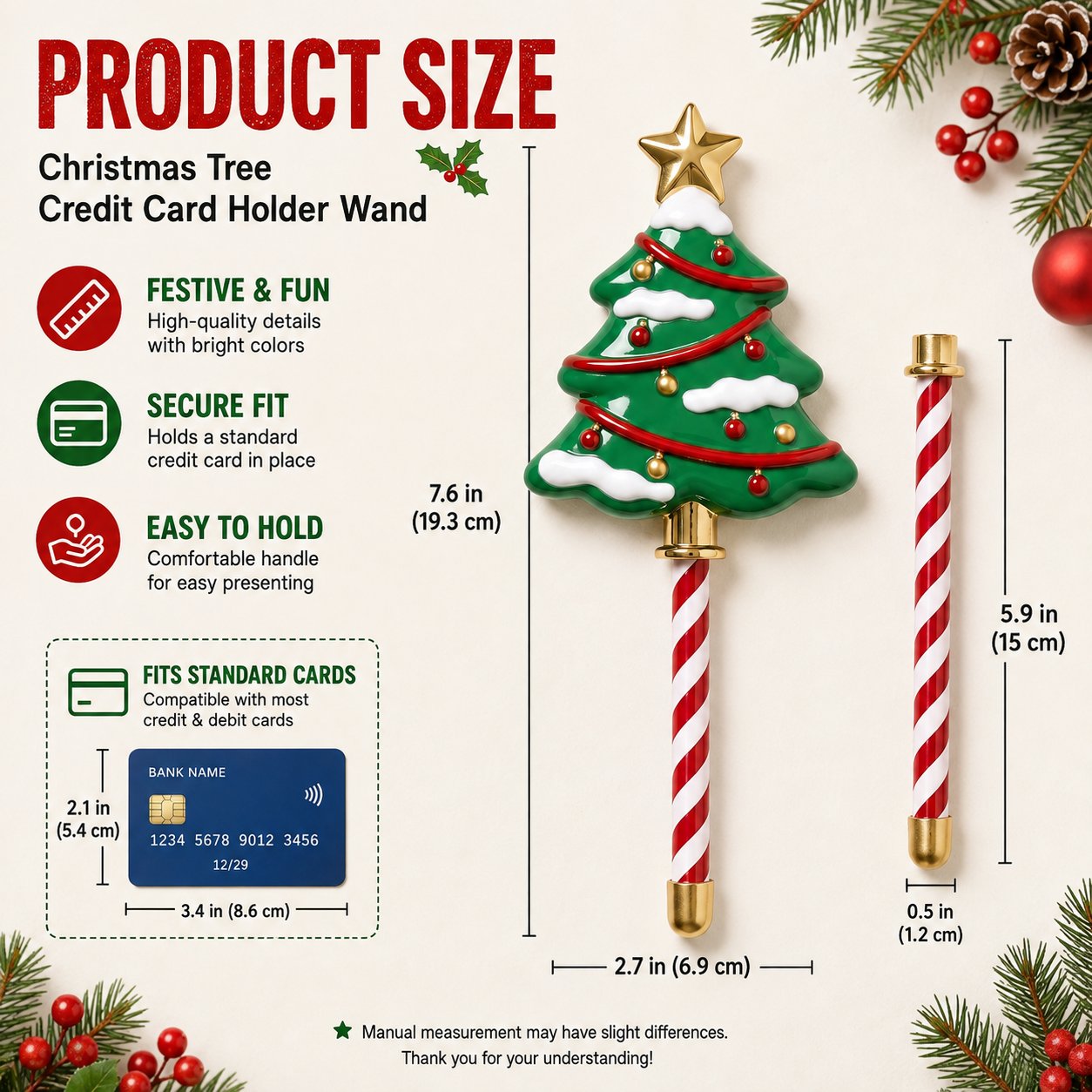 ✨🎄 Christmas Payment Wand – Turn Every Tap Into Holiday Magic