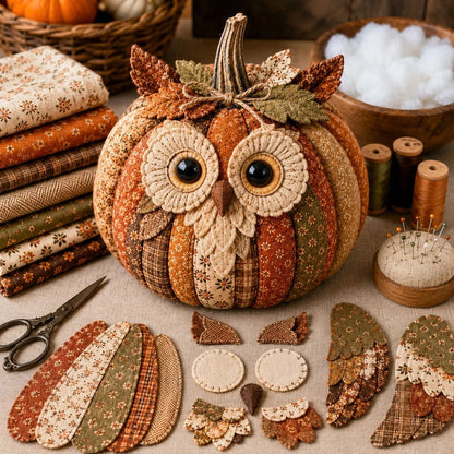 🔥HOT SALE🔥Last Day 49% OFF - DIY Animal Pumpkin Sewing Kit🎁