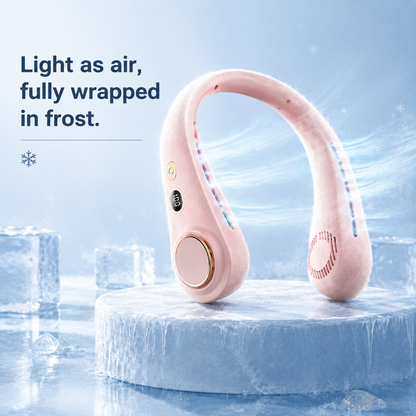 New Portable Neck Fan‚Hands-free & Bladeless & quiet design