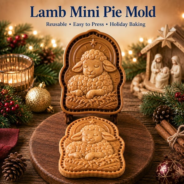 ✝️Faith & Nativity Christmas Mini Pie Mold Collection🥧✨