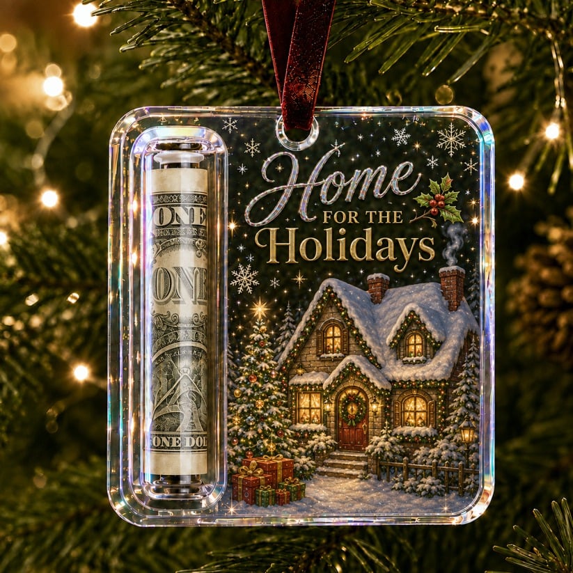 🔥Last Day 49% OFF - ✨🎄Christmas Cash Gift Holder Ornament