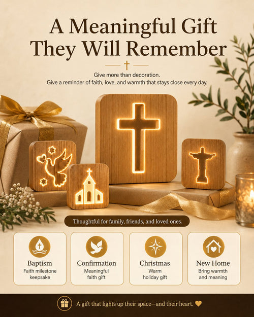 🔥LAST DAY 49% OFF-✨ A Gentle Light For The Moments That Matter ✝️
