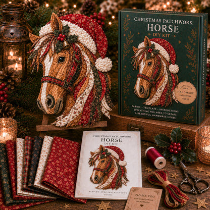 🔥LAST DAY 49% OFF - 🎅Christmas Patchwork Fabric DIY Decor Kit