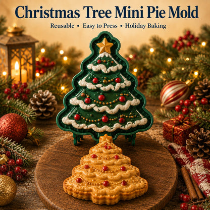 ⏳ Last Day 49% OFF – 🎄 9-Design Christmas Mini Pie Mold Collection🥧✨