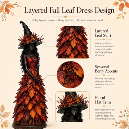 🔥LAST DAY 49% OFF - 🧙‍♀️Enchanted Autumn Witch Figurine (📦Buy 2 Free Shipping)