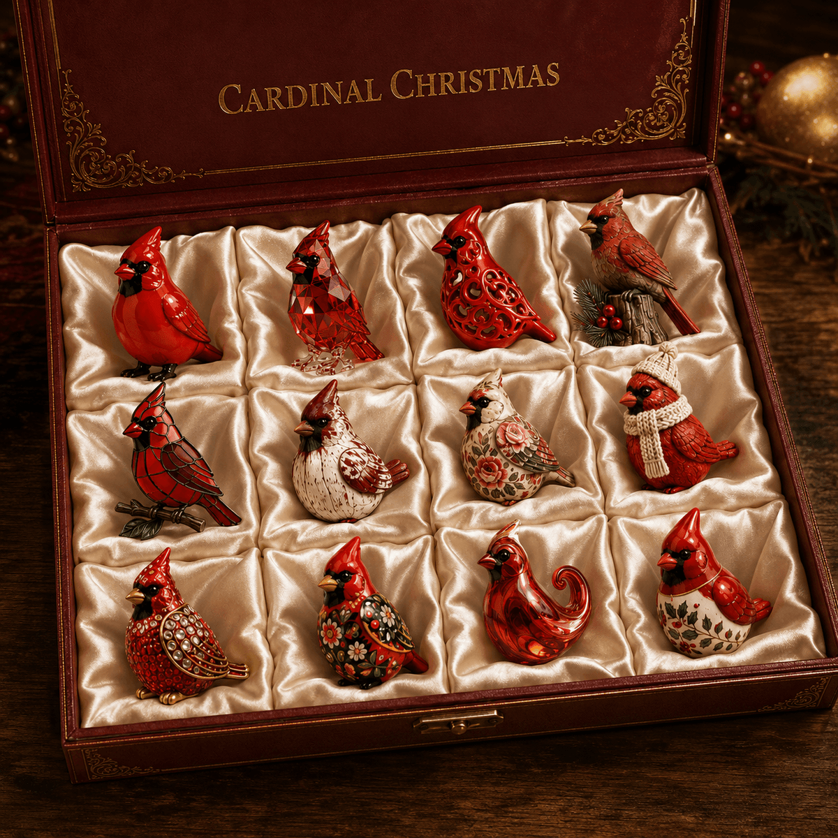 Last 50 pcs ⏰ High- quality model ✨ Cardinal Christmas 24-Day Countdown Calendar - Limited Anniversary Edition