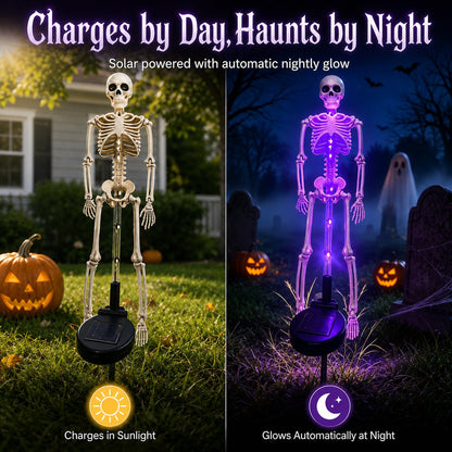 💥LAST DAY 50% OFF🔥💀Solar Skeleton Yard Stake