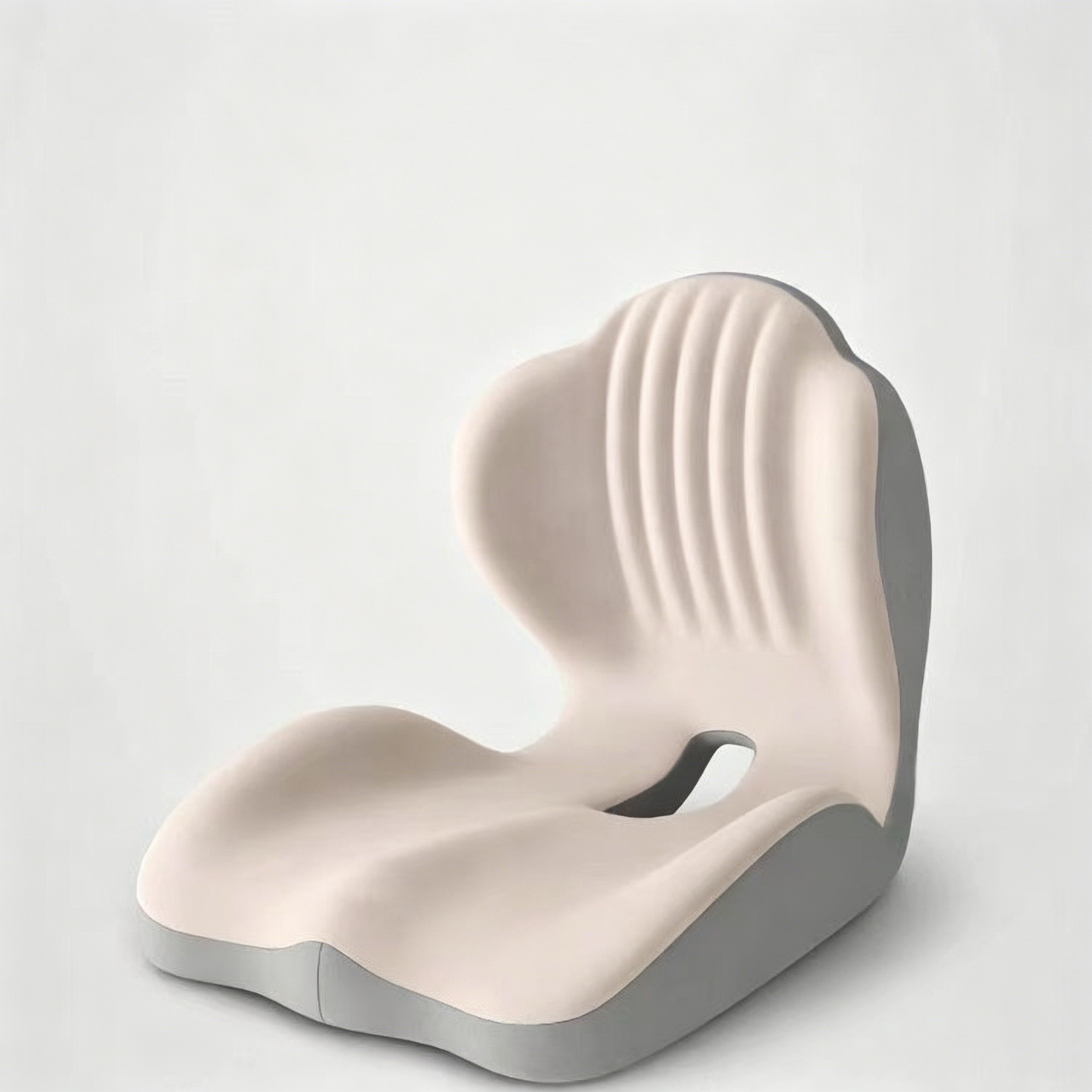 Ergonomic Memory Foam Seat Cushion with Lumbar & Back Support, Relieves Back Pain,Reduces Pressure