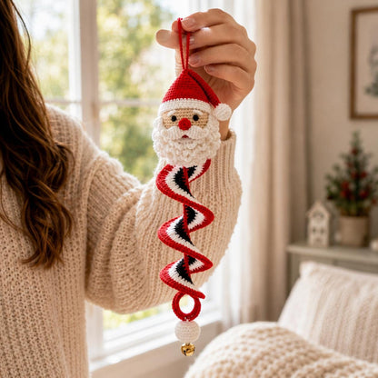 🔥Last Day 49% OFF✨Crochet Snowman Spiral Ornament DIY Kit