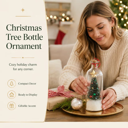 🎅🎄A Christmas Sale -Recordable Christmas Tree Message In A Bottle