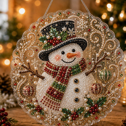 🎄LAST DAY 49% OFF —✨Christmas Pearl Diamond Art Hanging Ornament Kit🎅💎