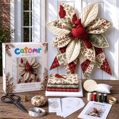 🔥Last Day 50% OFF- Large Patchwork Bow Sewing Kit💕