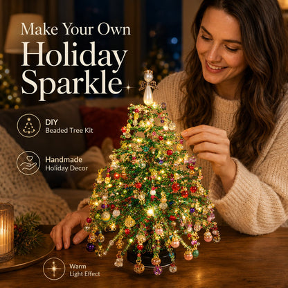 🎄🔥 Last Day 49% OFF✨DIY Beaded Christmas Tree Kit🎅