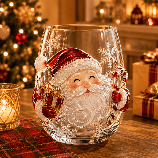 💥 Last Day 49% OFF – 🔥🎁Magical Christmas Glass Cup Gift Collection✨