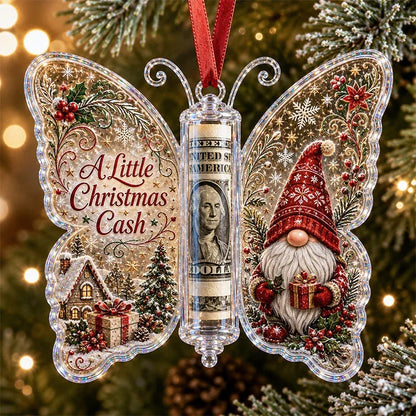 🦋Butterfly Christmas Money Gift Ornament 🎄✨