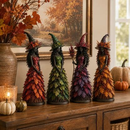 🔥LAST DAY 49% OFF - 🧙‍♀️Enchanted Autumn Witch Figurine (📦Buy 2 Free Shipping)