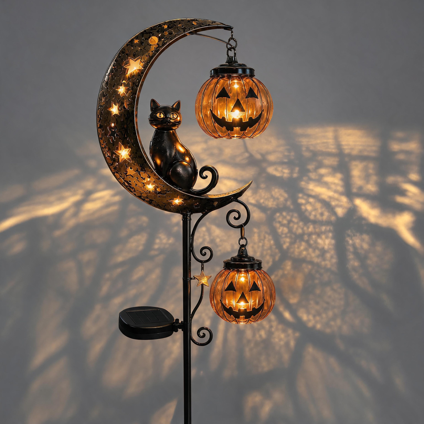 🎃Halloween Early Bird Sale | 49% OFF Pumpkin Moon Garden Stake Light