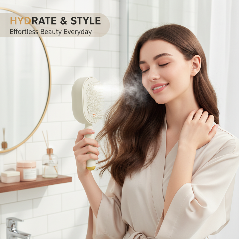 Electric Spray Air Cushion Massage Comb