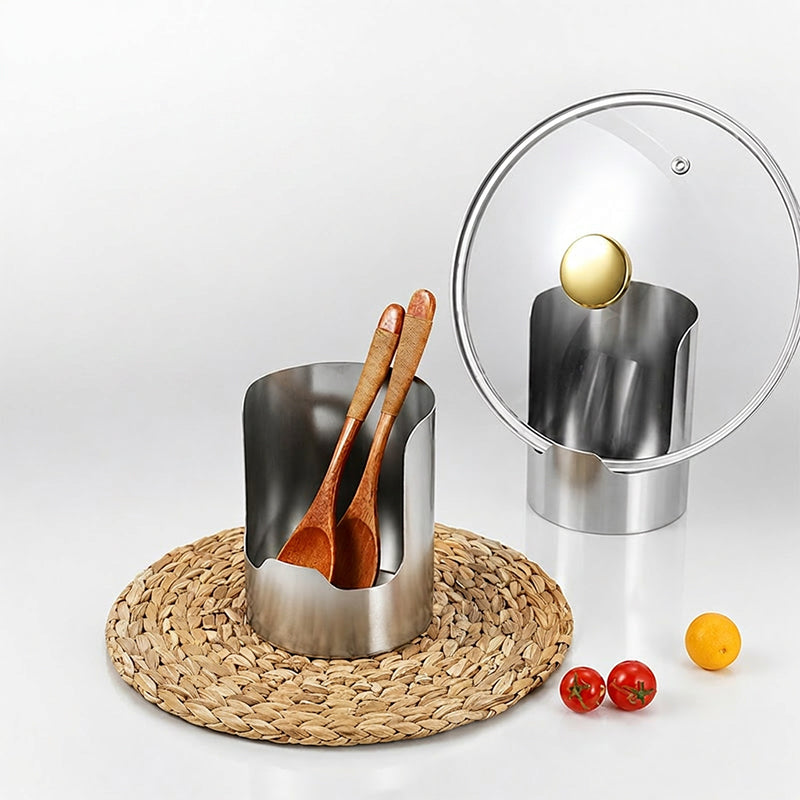 🔥50%OFF🍳 Multifunctional Kitchen Utensil Organizer I Heavy-Duty Stainless Steel for Sturdiness · Space-Saving Vertical Design · Easy to Clean and Oil-Resistant